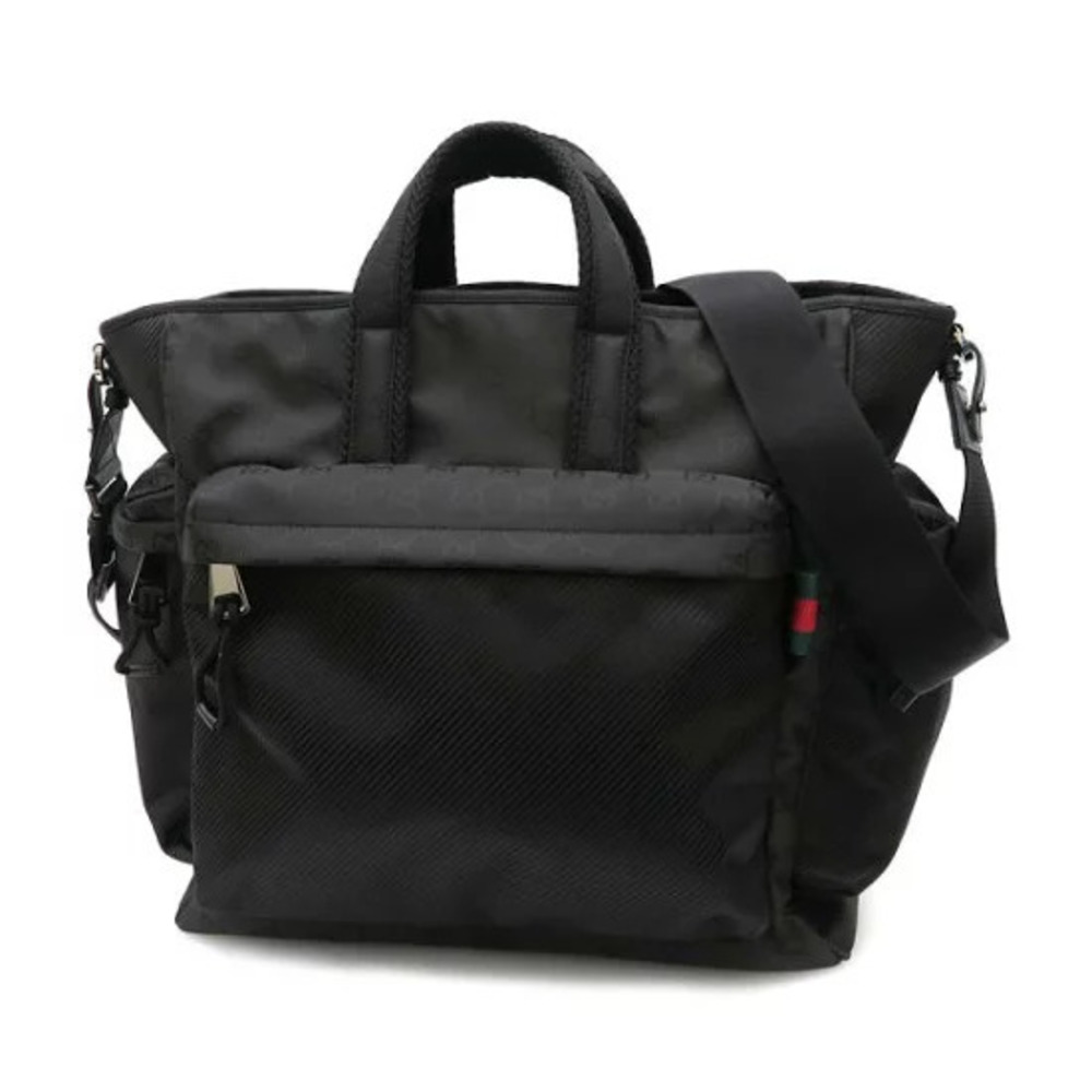 Gucci GG Nexus Tote signature web Black